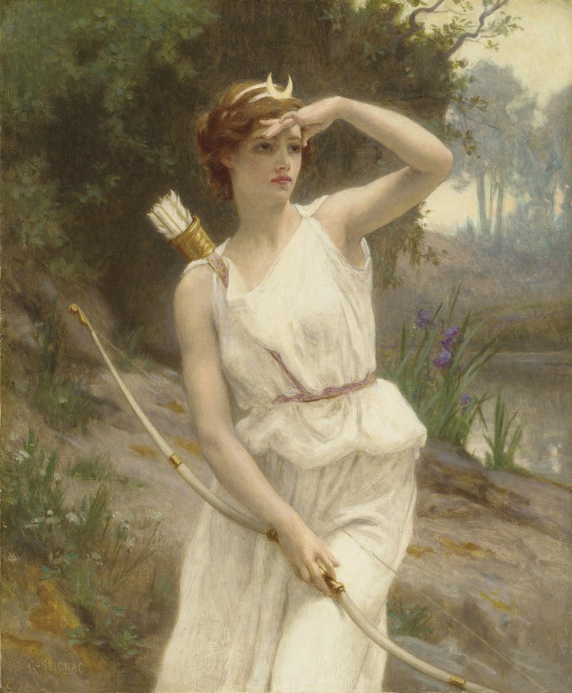 Artemisa: la diosa de la luna y los pendientes que la honran